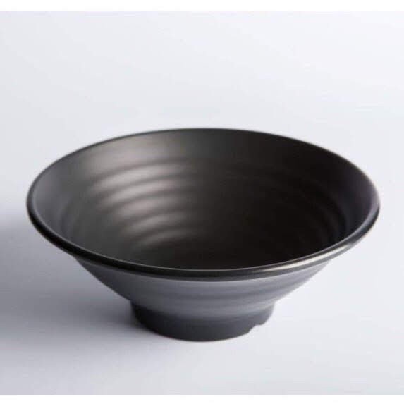 10 Tô nhựa melamine size 16cm nhám đen / nhám ngói bát mì phở cơm nhà hàng sang trọng - bowl SF-TOX17
