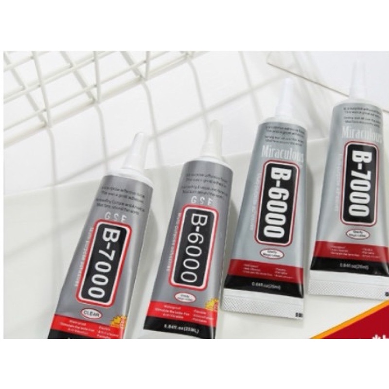 Keo dính đa năng 15ml B700 và B600 phụ kiện thủ công dính đá trên váy áo, giày dép, túi sách, điện thoại