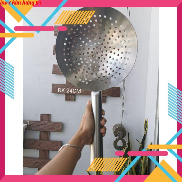 Vợt vớt xương inox đk 24-30cm