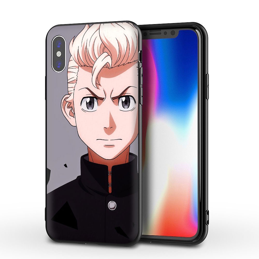 Ốp Điện Thoại Dẻo Họa Tiết Hoạt Hình Hanagaki Takemichi Cho iPhone XS Max XR 5 5S SE 6 6S 7 8 Plus R2EI12