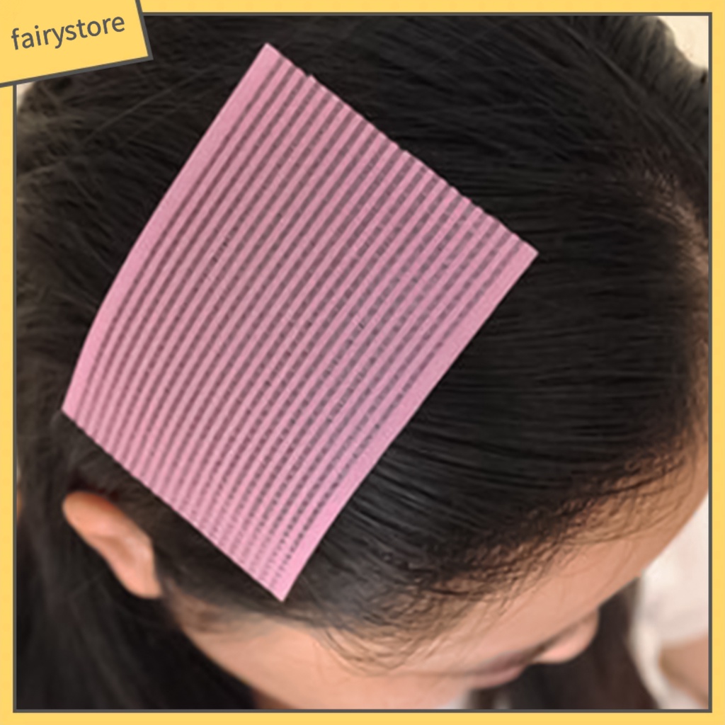 (Hàng Mới Về) Gói 100 Miếng Dán Tóc Bản Rộng Bằng Nhựa Mềm Cho Nữ