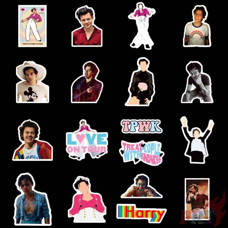 Bộ 50 Miếng Dán Phong Cách Harry Potter Edwards - Series 03