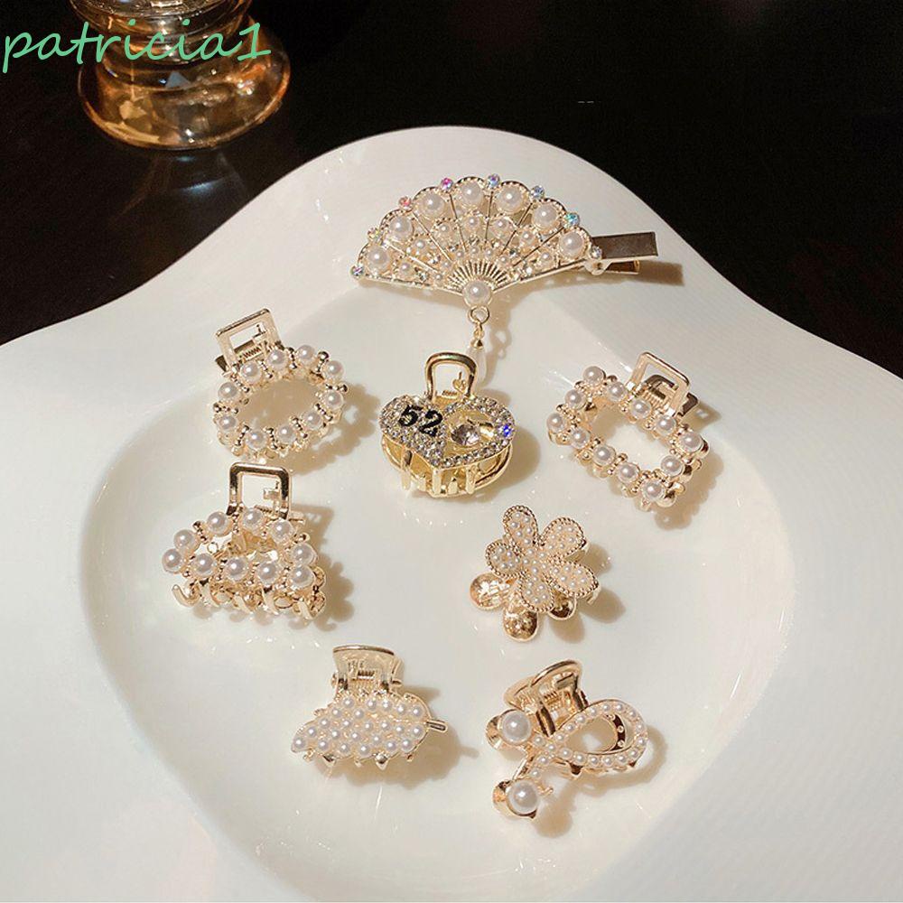 Kẹp Tóc Hình Học Nhỏ Nhắn Phong Cách Hàn Quốc Cổ Điển Thời Trang Cho Nữ