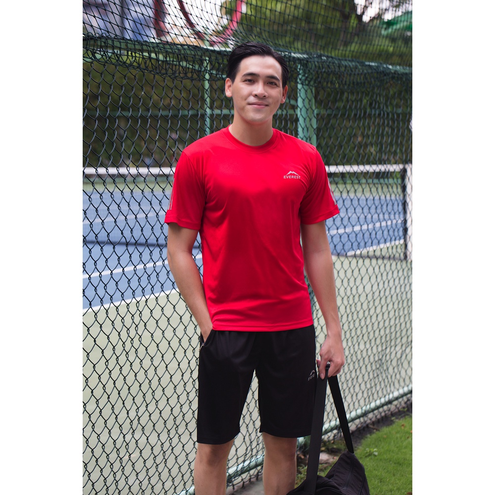 Quần short thể thao nam thun lạnh màu đen