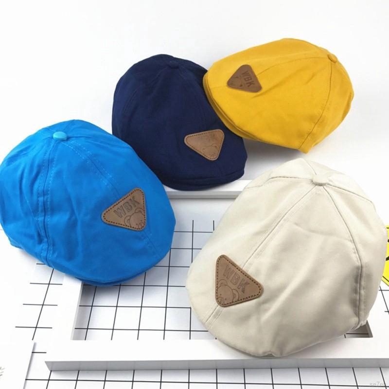 Mũ Beret Phong Cách Retro Anh Quốc Se7En