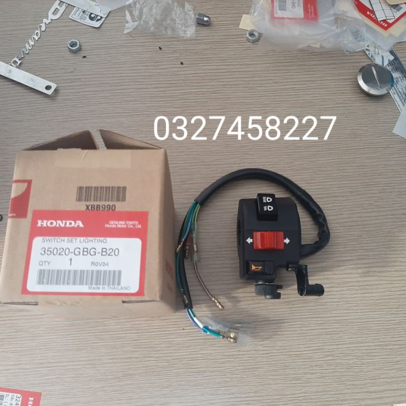 Cùm công tắc trái xe Super DREAM đời đầu hàng thái zin
