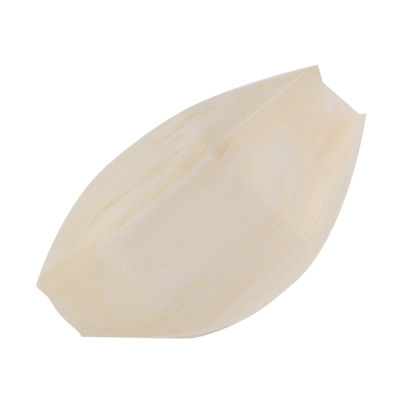 Bộ 50 chén gỗ 11cm x 6.5cm có thể phân hủy được