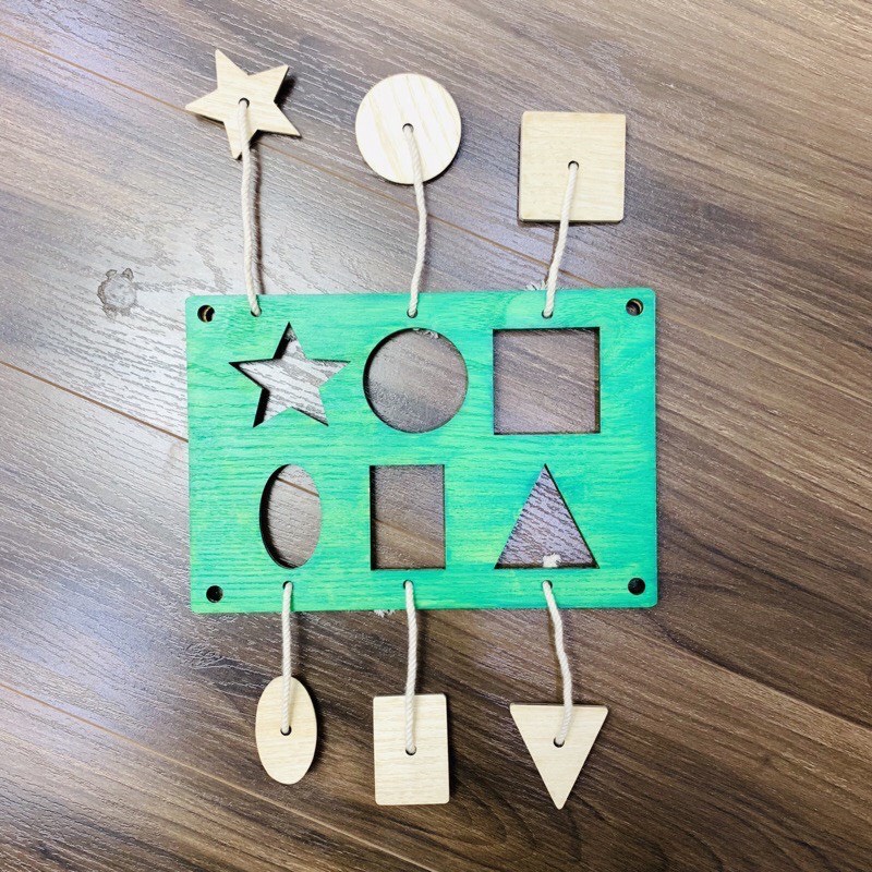 Trọn Bộ Phụ Kiện Làm Bảng Bận Rộn Tại Nhà- Giáo Cụ Montessori Đồ Chơi Gỗ Thông Minh Giúp Bé Phát Triển Vận Động Tinh