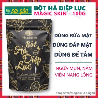Bột Hà Diệp Lục Thiên Nhiên MAGIC SKIN cho da sáng khỏe