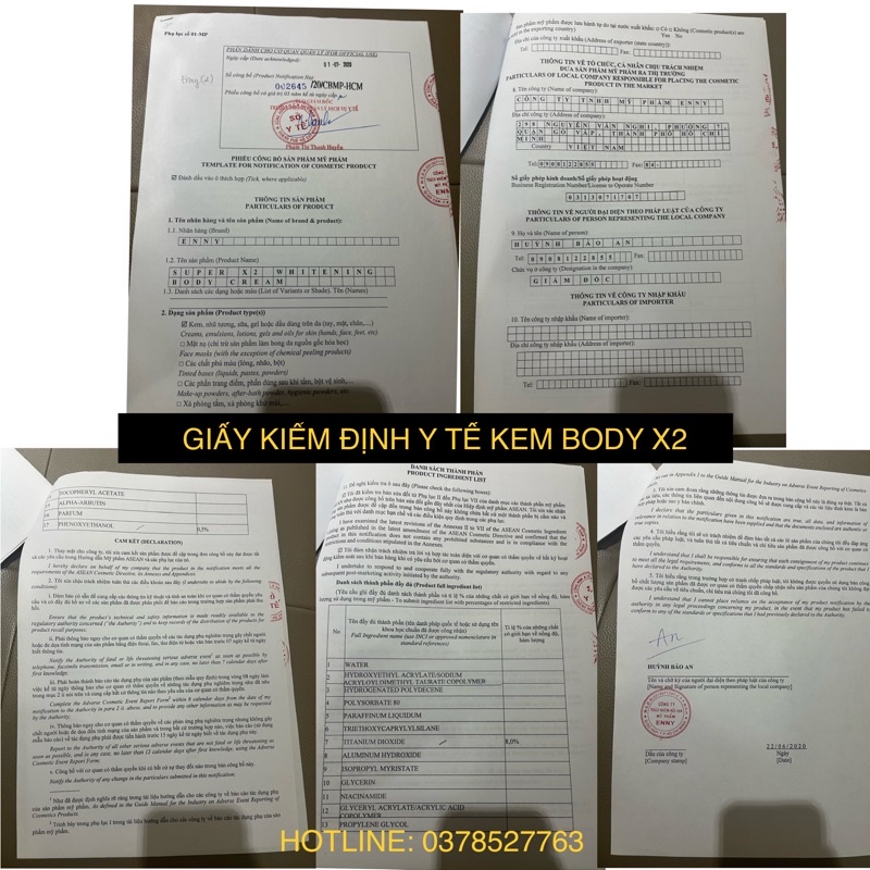 Kem Body X4 ENNY Trắng Da Dưỡng Ẩm Chống Nắng Toàn Thân Tặng 4 Quà 150gr