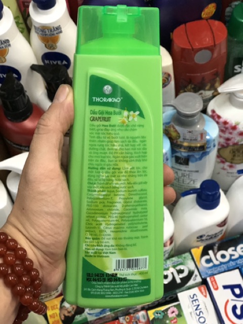 DẦU GỘI THORAKAO HOA BƯỞI 400ML | BigBuy360 - bigbuy360.vn