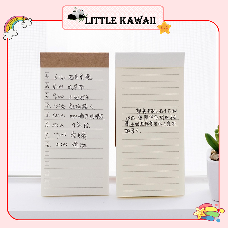 Sổ 50 tờ giấy ghi chú basic có thể xé được