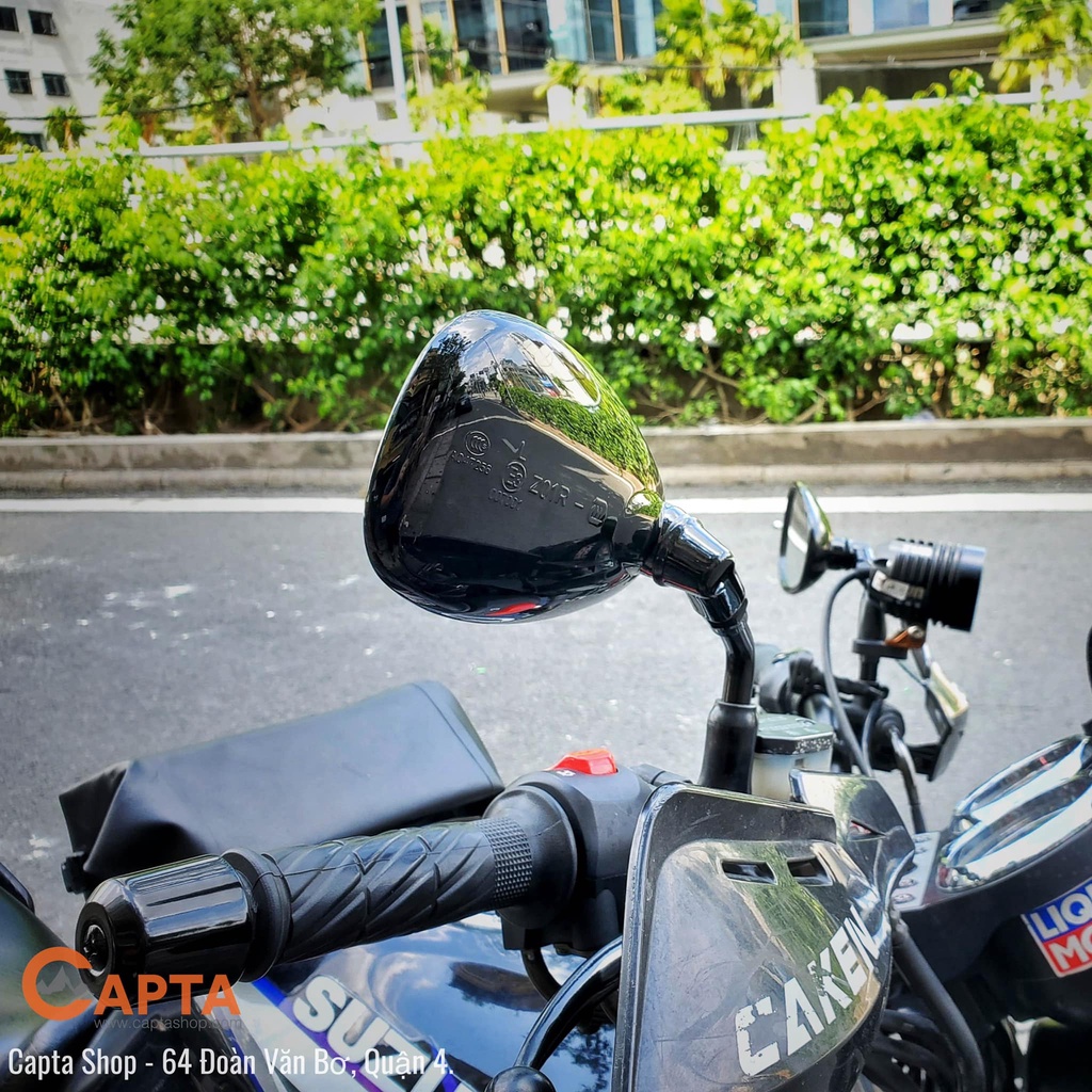 Kính chiếu hậu đen cho Suzuki EN150A