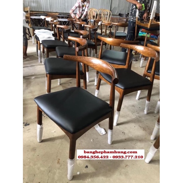 Ghế đệm chân gỗ cao cấp thanh lý