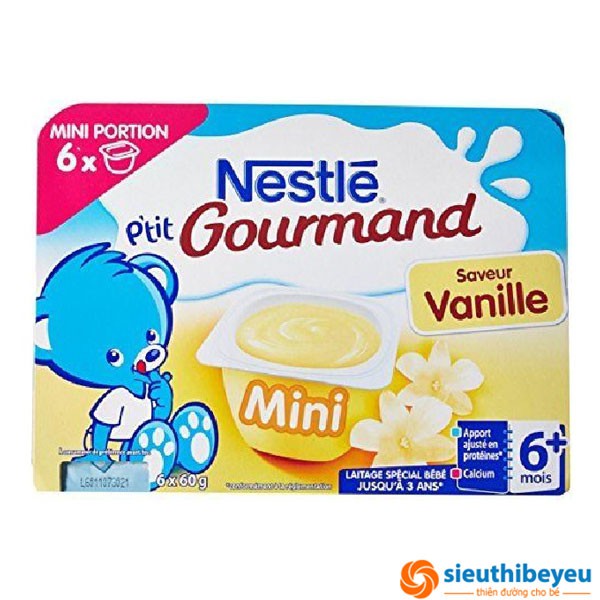 Váng sữa Nestle 6m vani