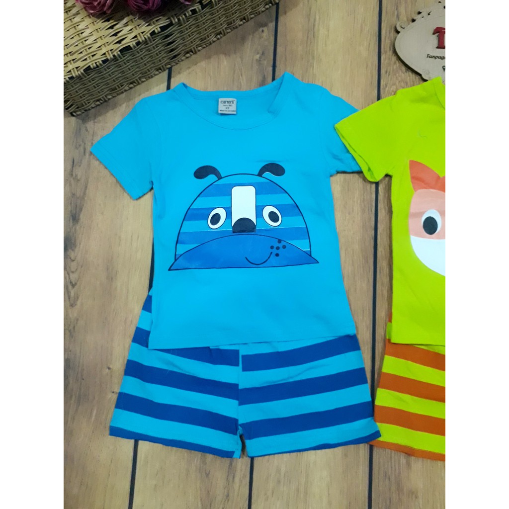BỘ ĐỒ BÉ TRAI COTTON 8 22KG