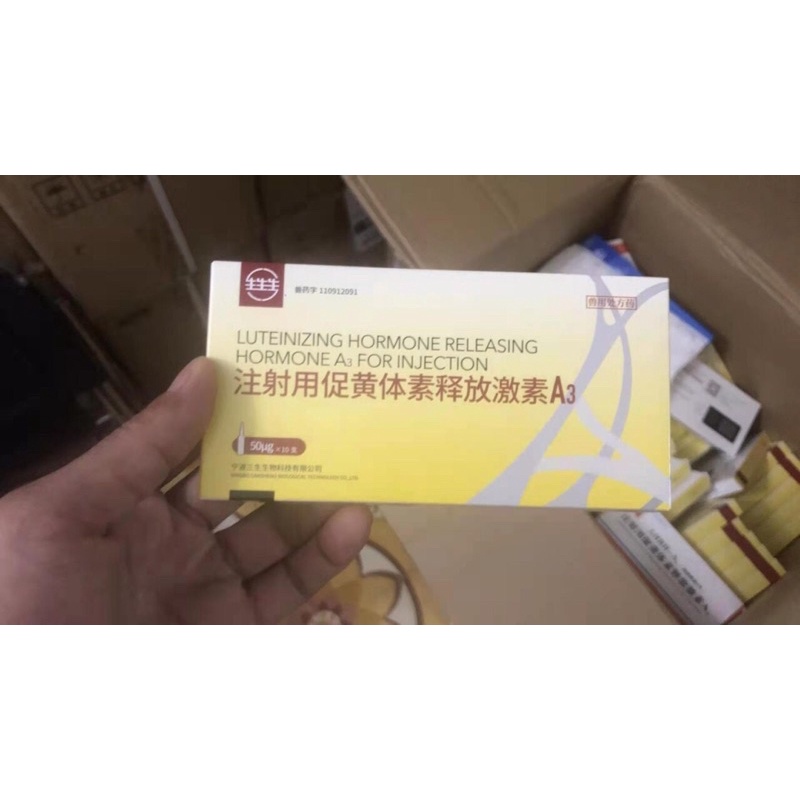 Hỗ trợ cá đẻ luteinizing hormon releasing hormon LHRH A3 50ug