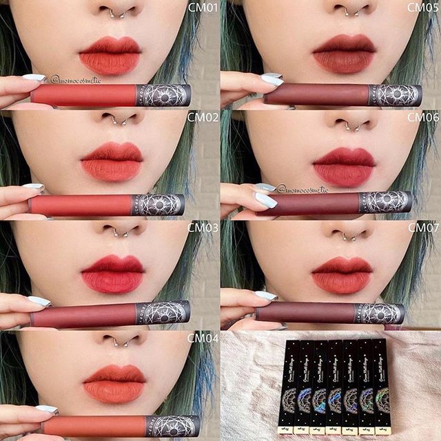 Son Kem Siêu Lì Mịn Môi Black Rouge Cream Matt Rouge Hàn Quốc Chính Hãng