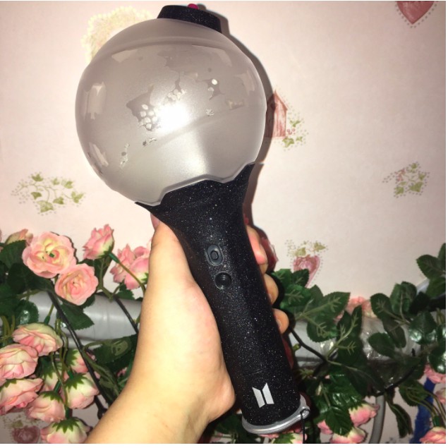 Decal màu dán bomb theo mic thành viên Bangtan, Decor Bomb