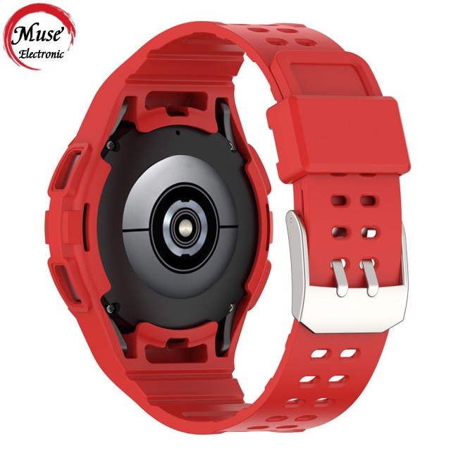 Dây Đeo Thay Thế Bằng Silicon Cho Đồng Hồ Samsung Galaxy Watch4 Classic 46mm