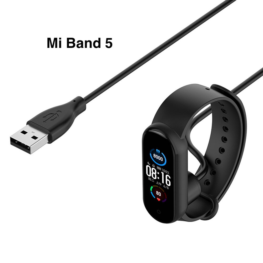 Dây Sạc, cáp sạc Cho Xiaomi Mi band 5/ Miband 4/ Miband 3 / Miband 2 hàng chất lượng