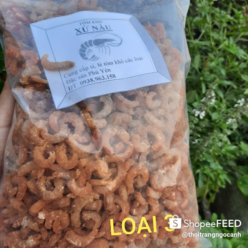 Tôm khô Phú Yên gói 0.5kg