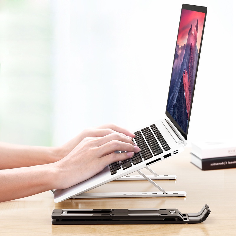 Chân đế laptop kiểu gấp gọn tiện mang đi- Giá đỡ laptop N100