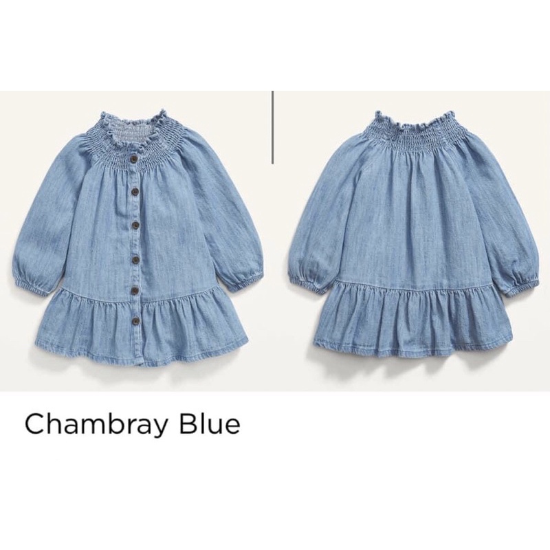 [OLD auth] Váy Denim bé gái OLD