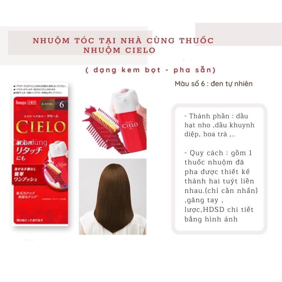 THUỐC NHUỘM TÓC CIELO NHẬT BẢN