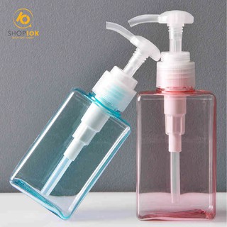 Bình chiết mỹ phẩm dạng vòi ấn dùng để chiết mỹ phẩm, dầu gội, sữa tắm 450ml SP005240