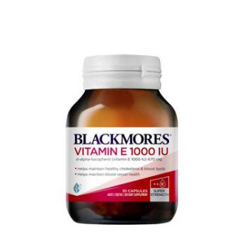 Blackmores Vitamin E 1000iu Capsules 30 Pack - DATE 10/1/2025