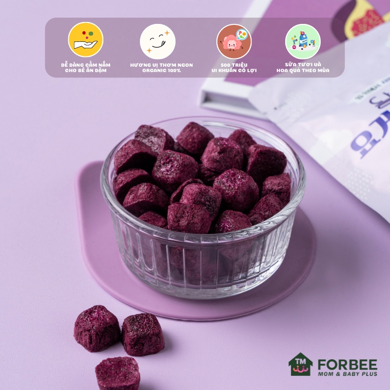 Combo 2 Gói Sữa chua khô Samdowell ALLBARM - Cho bé từ 7 tháng tuổi - FORBEE