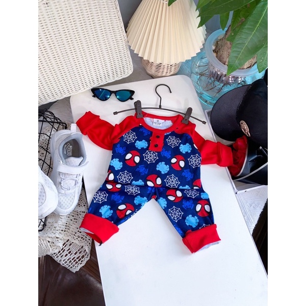 BỘ THU ĐÔNG BÉ TRAI COTTON BOZIP