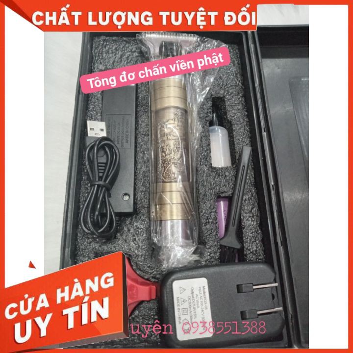 Tông đơ chấn viền phật FREESHIP thiết kế sang chảnh độc đáo, lưỡi thép, chất liệu bền đẹp ,chuyên dụng cho salon .