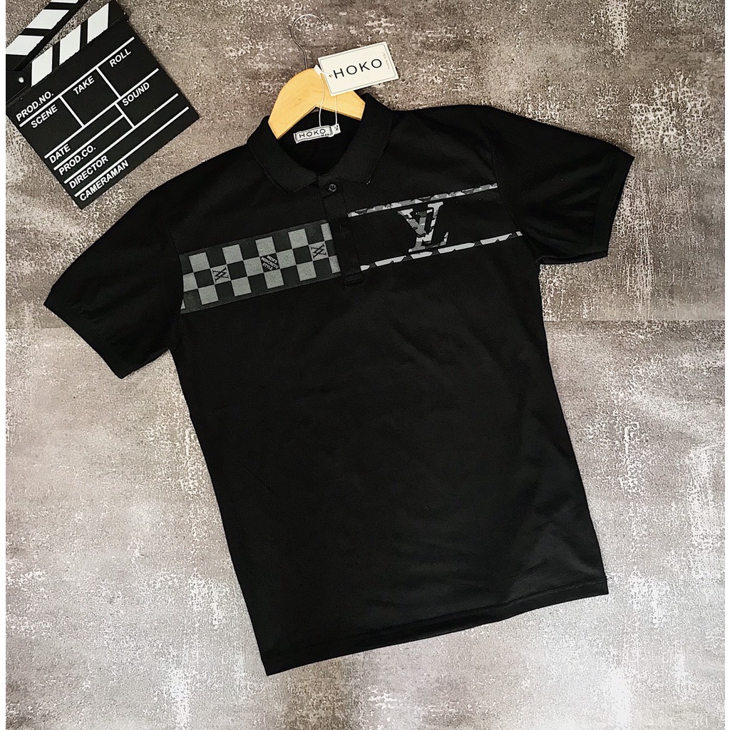 Áo Thun Cổ Trụ Nam | Áo Phông Nam Co Dãn Mẫu Mới ⚡The Lizard⚡