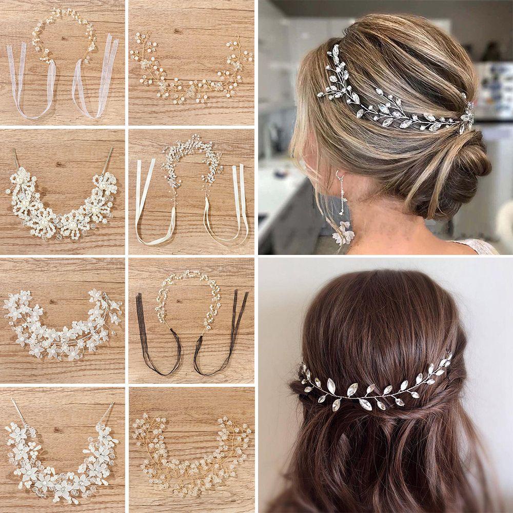 Băng Đô Hoa Cài Tóc Cho Cô Dâu MIHAN1