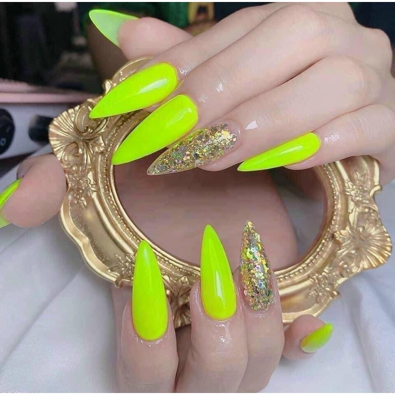 Móng úp HSM nhám sẵn chính hãng đủ 4 form hộp 500 móng