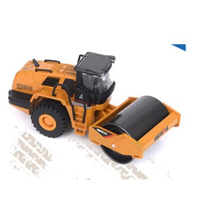 Mô hình xe lu đồ chơi xe lu cho bé tỉ lệ 1:50.