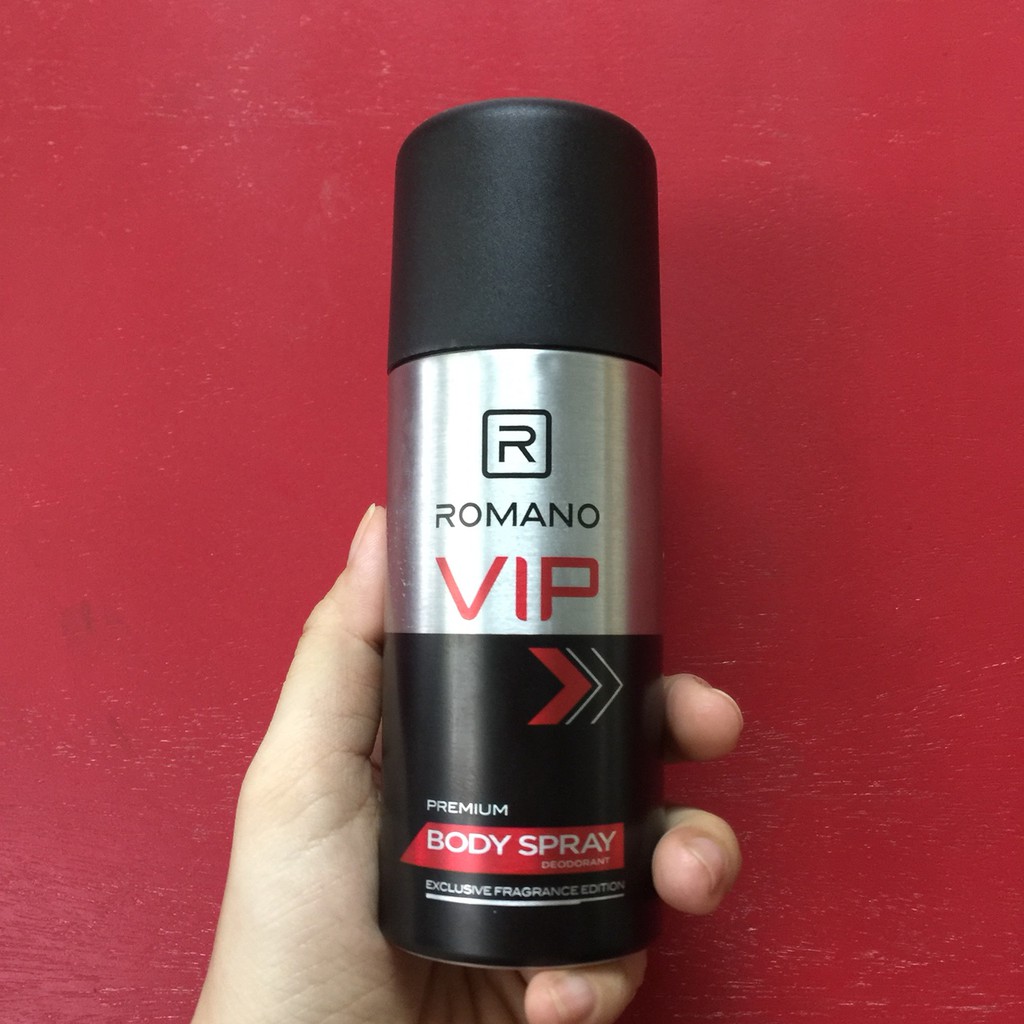 Xịt khử mùi Romano VIP 150ml