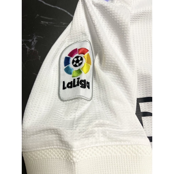 Set Bộ quần áo thể thao bóng đá nam nũ vải gai thái clb real madrid áo trắng quần trắng mùa giải 2022 2023