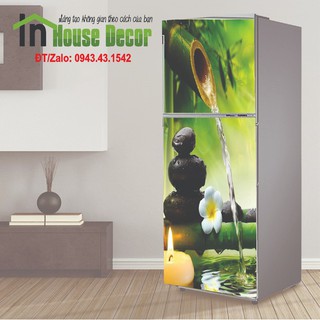 Decal dán tủ lạnh - Tranh trang trí tủ lạnh Mẫu mã đa dạng - House Decor Spa