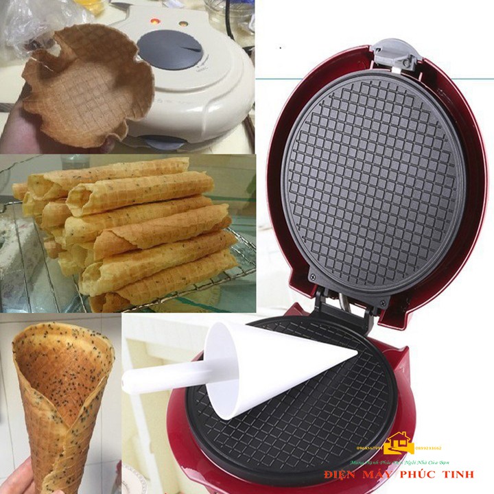 Máy Nướng Bánh Quế, Vỏ Ốc Quế