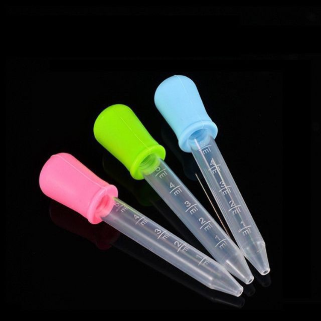 Ống Bón Sữa Cho Bé 5ml (vệ sinh tái sử dụng được)