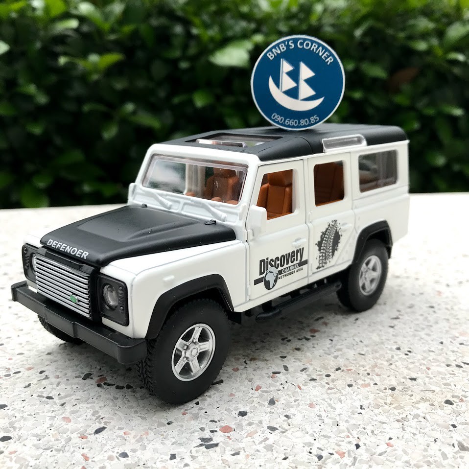 [BNB's Corner] Xe mô hình 1:32 Land Rover (Range Rover) Defender hãng Mini Auto - no box