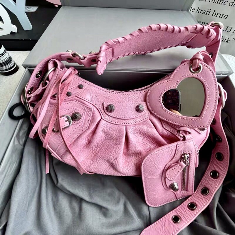 Túi xách BENLEN kèm gương và ví Set Túi BALEN dáng bầu hot trend 2022 size 24 - ZENI.STORE