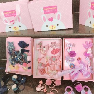 Set kẹp tóc cho bé gái 18 chi tiết