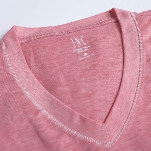 Áo Thun Nam Cổ Tim Màu Đen, Trắng, Xanh Đen👕 FO76 SHOP👕