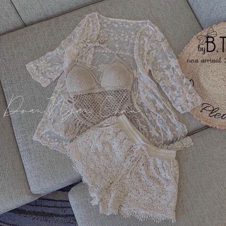 Sét ren 3 món đi biển hàng QCL1