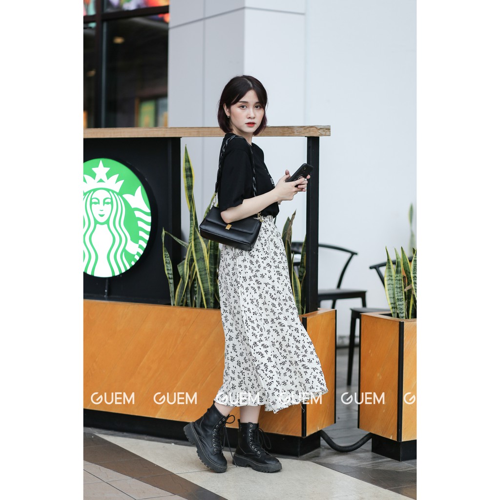 Chân váy hoa nhí 2 lớp trending Guangzhou - Thời Trang Nữ GUEM | BigBuy360 - bigbuy360.vn