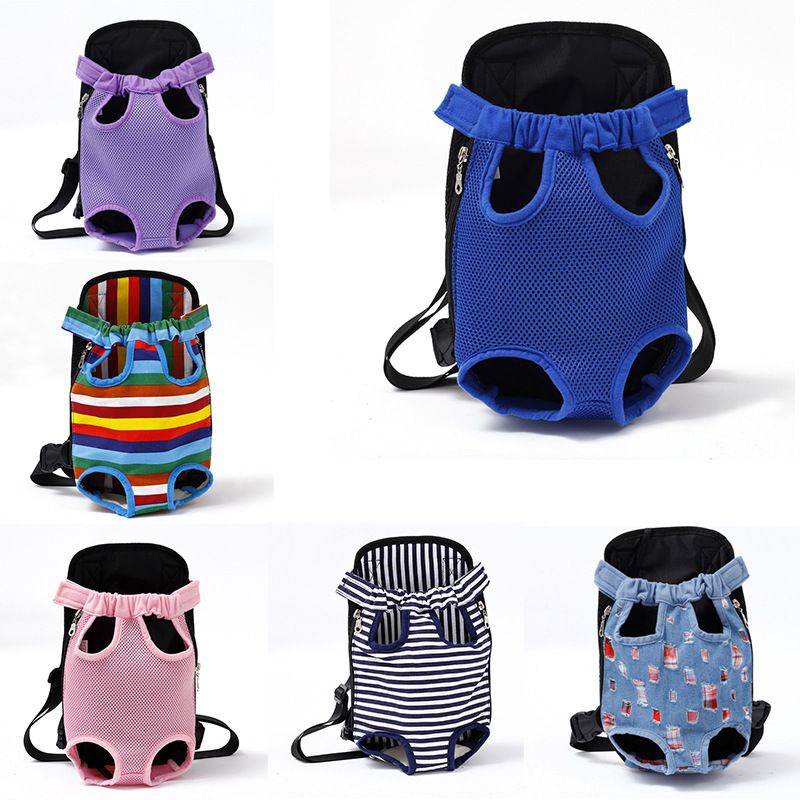 Địu chó mèo, thú cưng cho poodle, pull, samoyed - Địu vải lưới thoáng khí dễ thương chó, mèo 3 Size SML ngaupetshop